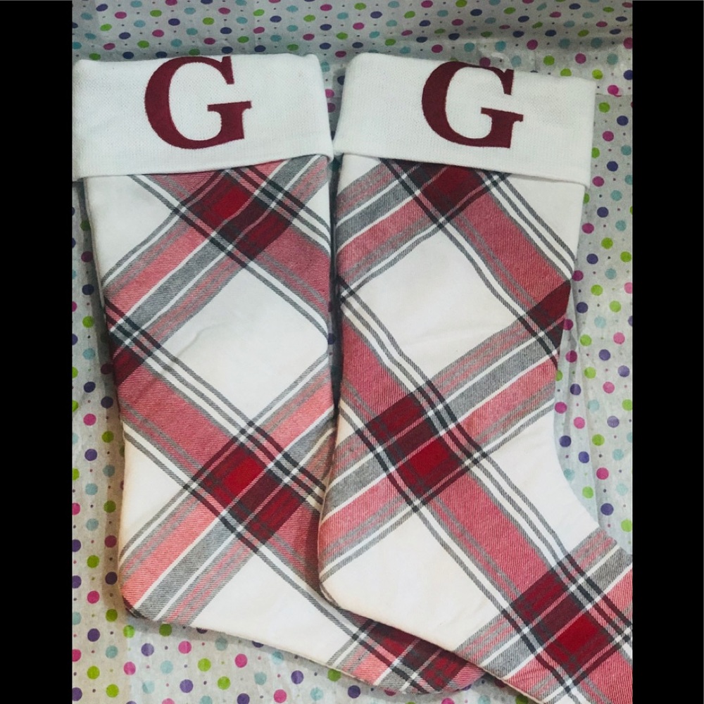 1 left 🌲 NWT Monogrammed Stocking